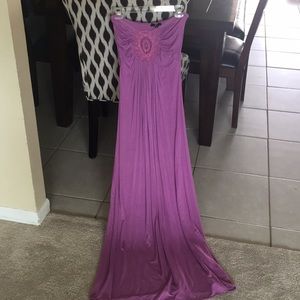 SKY strapless dress